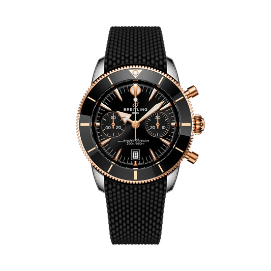 Breitling Superocean Heritage B01 Chronograph 42 mm UB0156H11B1S1 – Vorderansicht bei Juwelier Krebber in Mönchengladbach-Rheydt