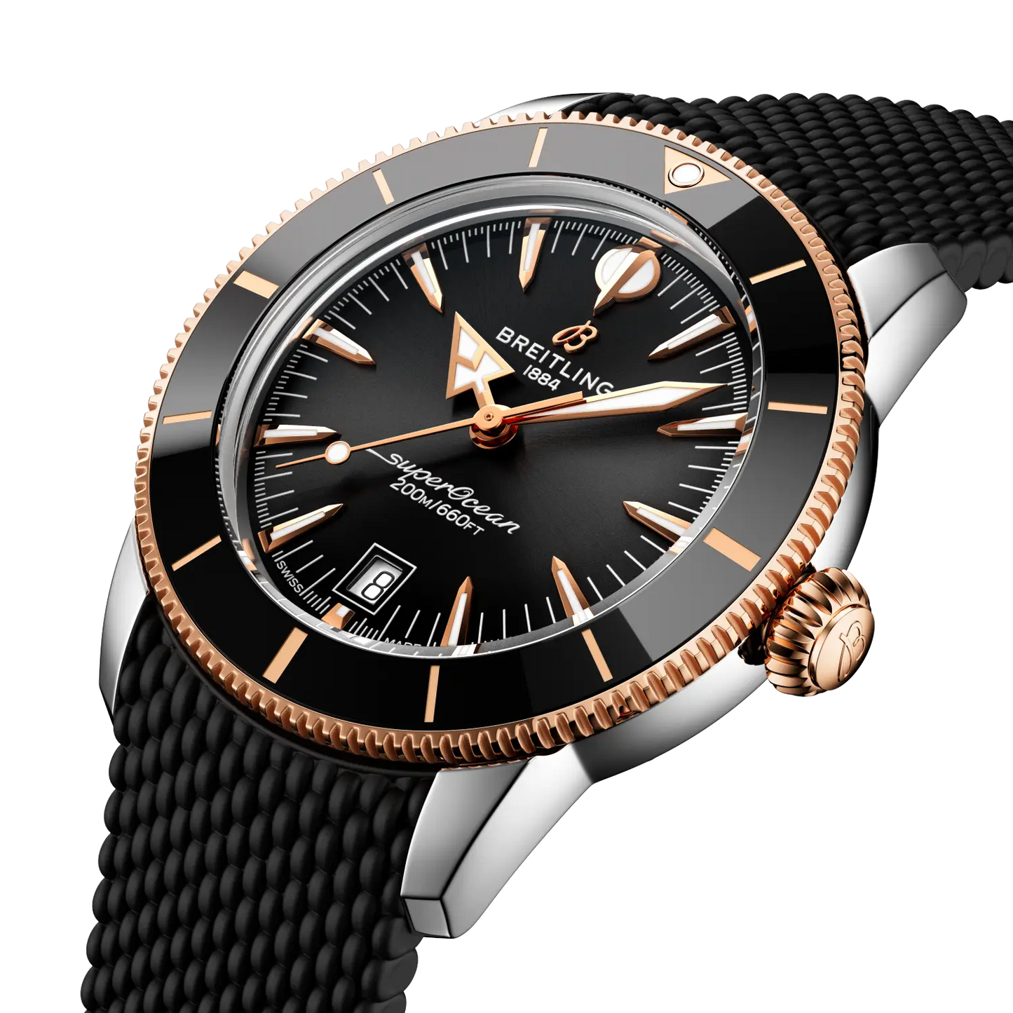 Superocean Heritage B31 Automatic 42 mm UB3111241B1S1 – Perspektivansicht bei Juwelier Krebber in Mönchengladbach-Rheydt