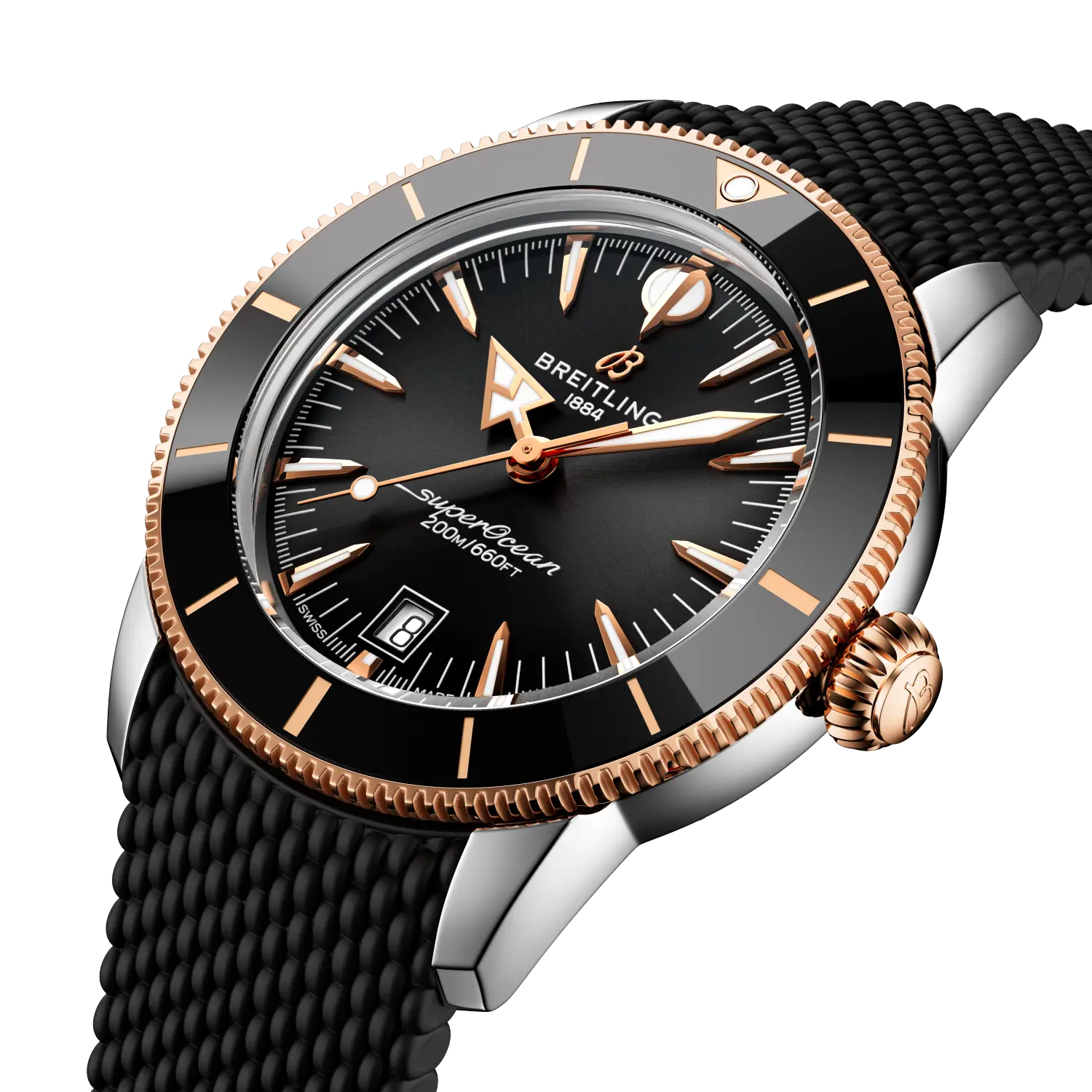 Superocean Heritage B31 Automatic 42 mm UB3111241B1S1 – Perspektivansicht bei Juwelier Krebber in Mönchengladbach-Rheydt