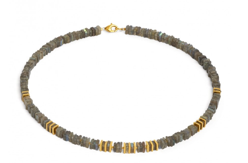 Juwelier Krebber Mönchengladbach - Rheydt Bernd Wolf Collier Schmuck Farbsteinschmuck  Halsschmuck Labradorit
