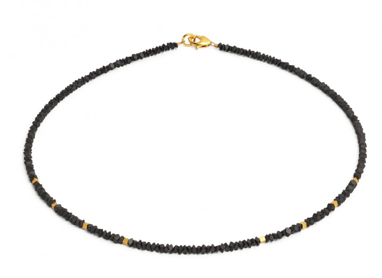 Juwelier Krebber Mönchengladbach - Rheydt Bernd Wolf Collier Schmuck Farbsteinschmuck  Halsschmuck Hämatin Hämatit