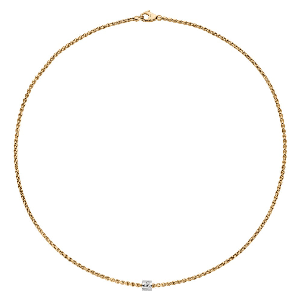 FOPE - Aria Collier Weiß- und Gelbgold