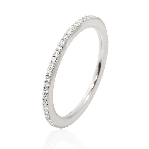 Juwelier Krebber Mönchengladbach - Rheydt Schmuckwerk Ring Damenring Memoire Brillantschmuck Solitär Diamant Brillant Cliff Alpenring