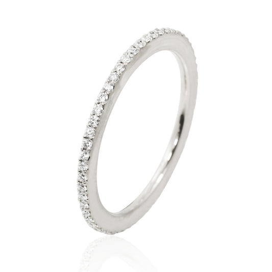 Juwelier Krebber Mönchengladbach - Rheydt Schmuckwerk Ring Damenring Memoire Brillantschmuck Solitär Diamant Brillant Cliff Alpenring