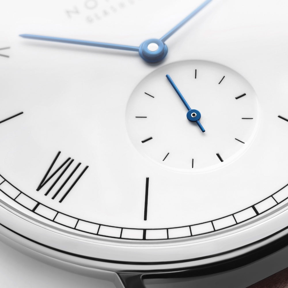 NOMOS Glashütte - Ludwig 38 emailleweiß 236 Nomos Ludwig 33 Duo-juwelier-krebber-monchengladbach-rheydt-damenuhr-nomos-glashutte-l