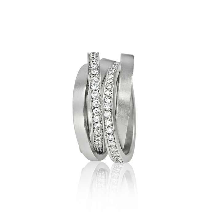 Juwelier Krebber Mönchengladbach - Rheydt Schmuckwerk Ring Damenring Solitärring Brillantschmuck Solitär Diamant Brillant Saturn SR 126 PT