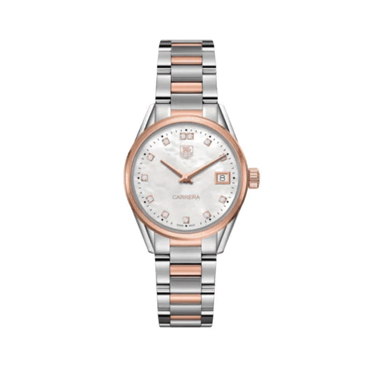TAG Heuer carrera lady WAR1352.BD0774 Gehäuse: 18 Karat Roségold un