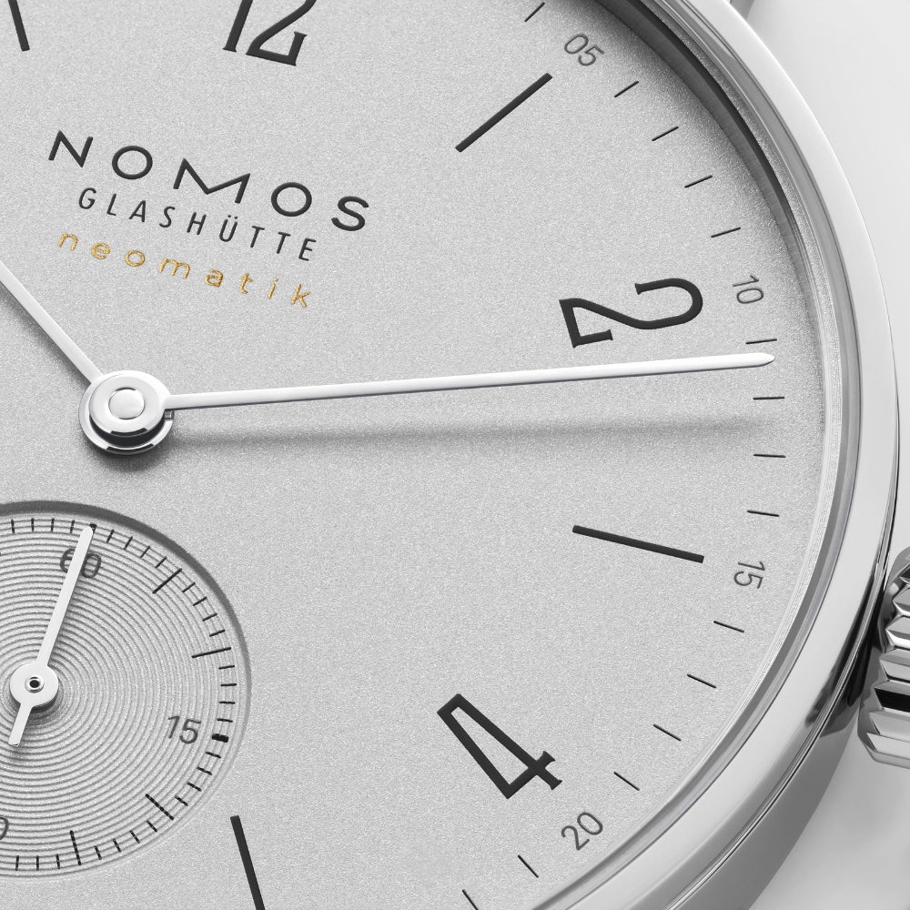 Tangente neomatik platingrau 188-NOMOS Glashütte - Tangente-NOMOS Glashütte-NOMOS Glashütte-Nomos-juwelier-krebber-monchengladbach-rheydt-damenuhr-nomos-glashutte