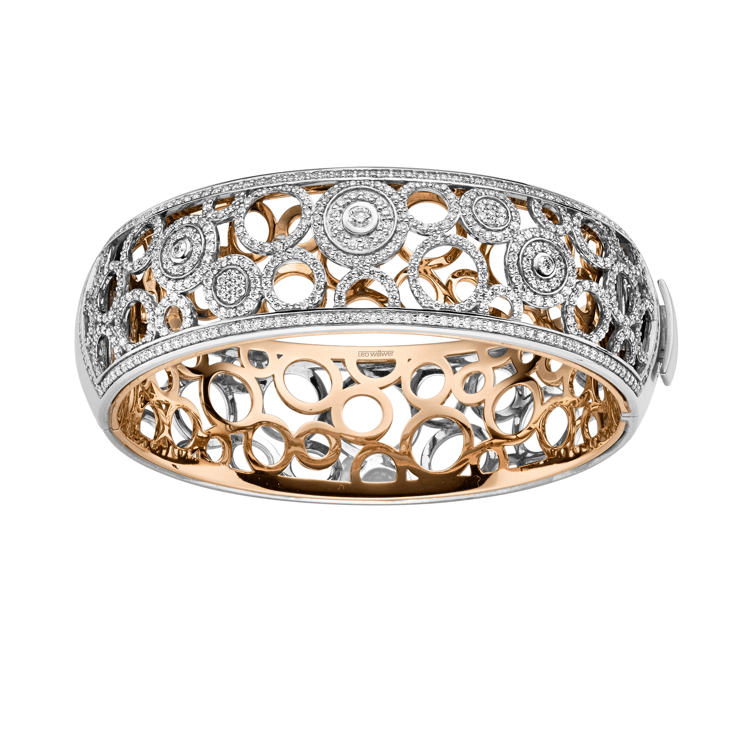 Armreif in Gold mit Brillanten