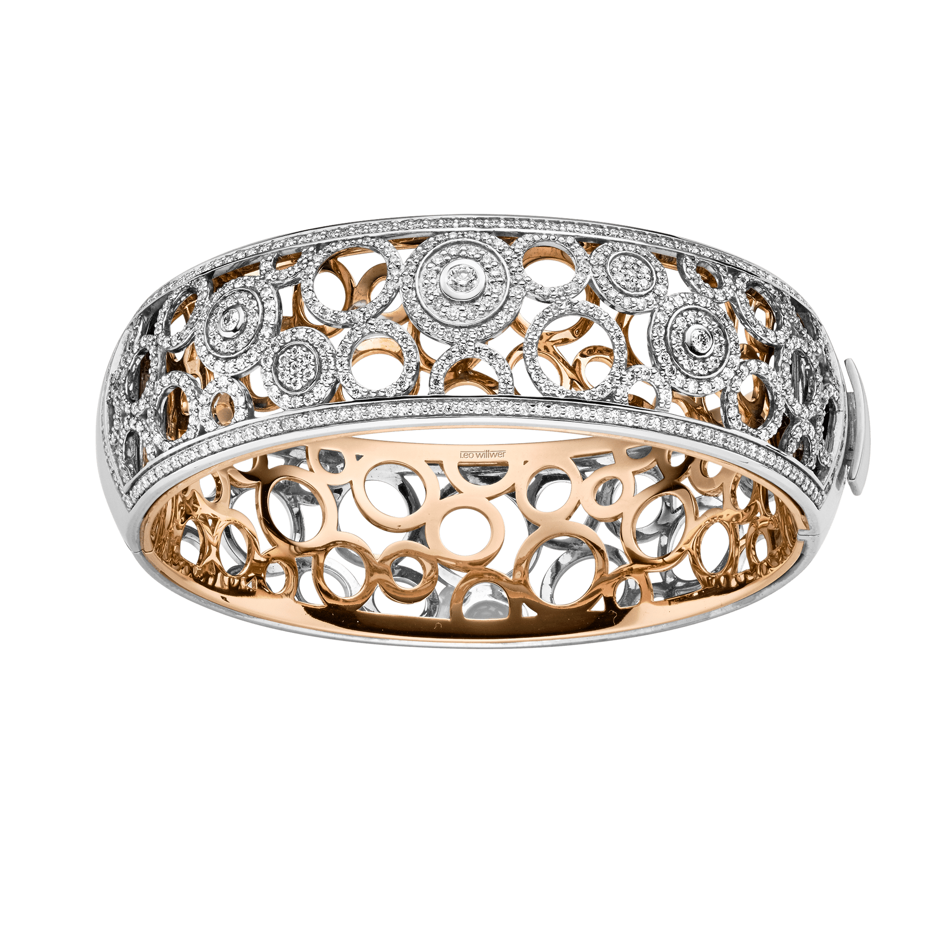 Armreif in Gold mit Brillanten