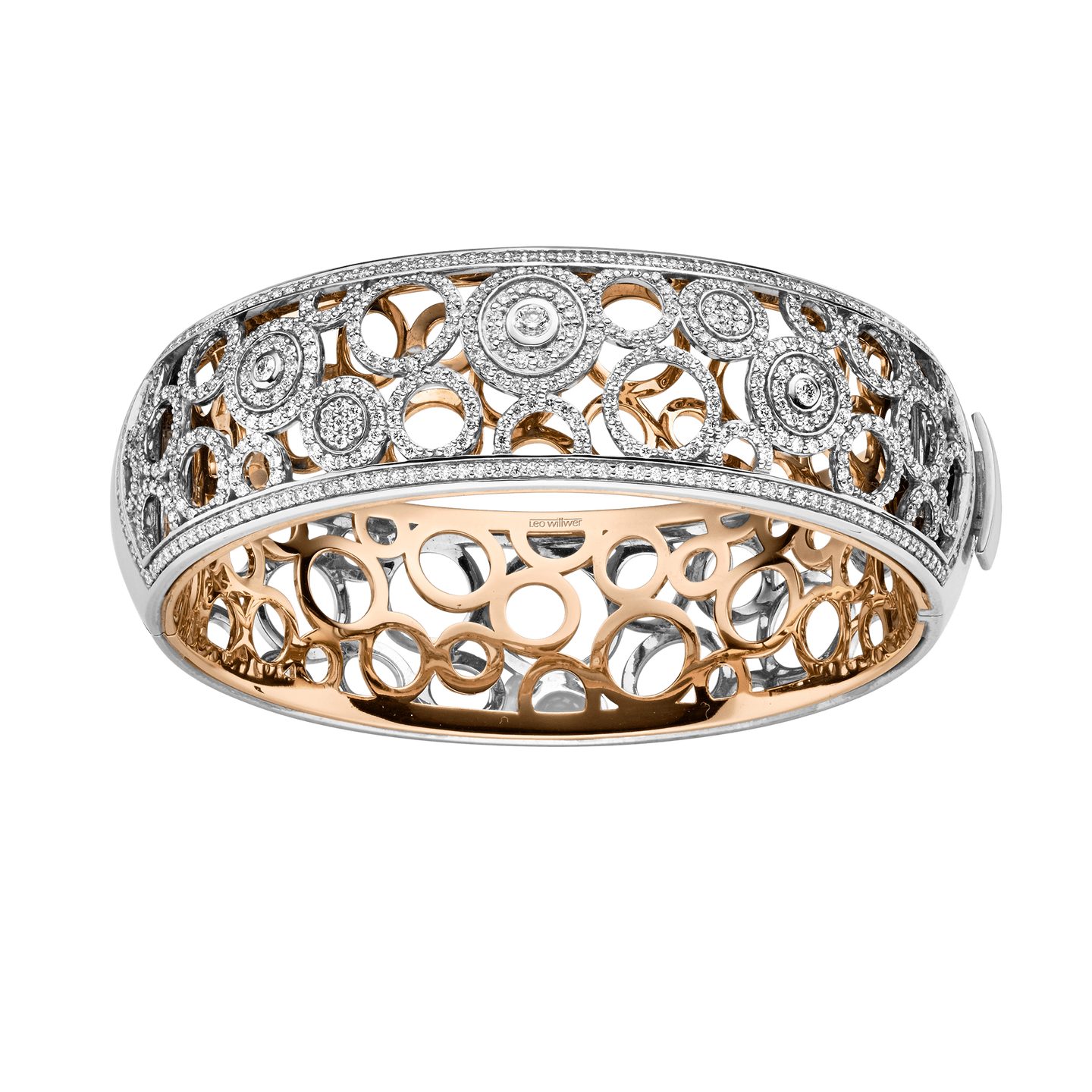 Armreif in Gold mit Brillanten