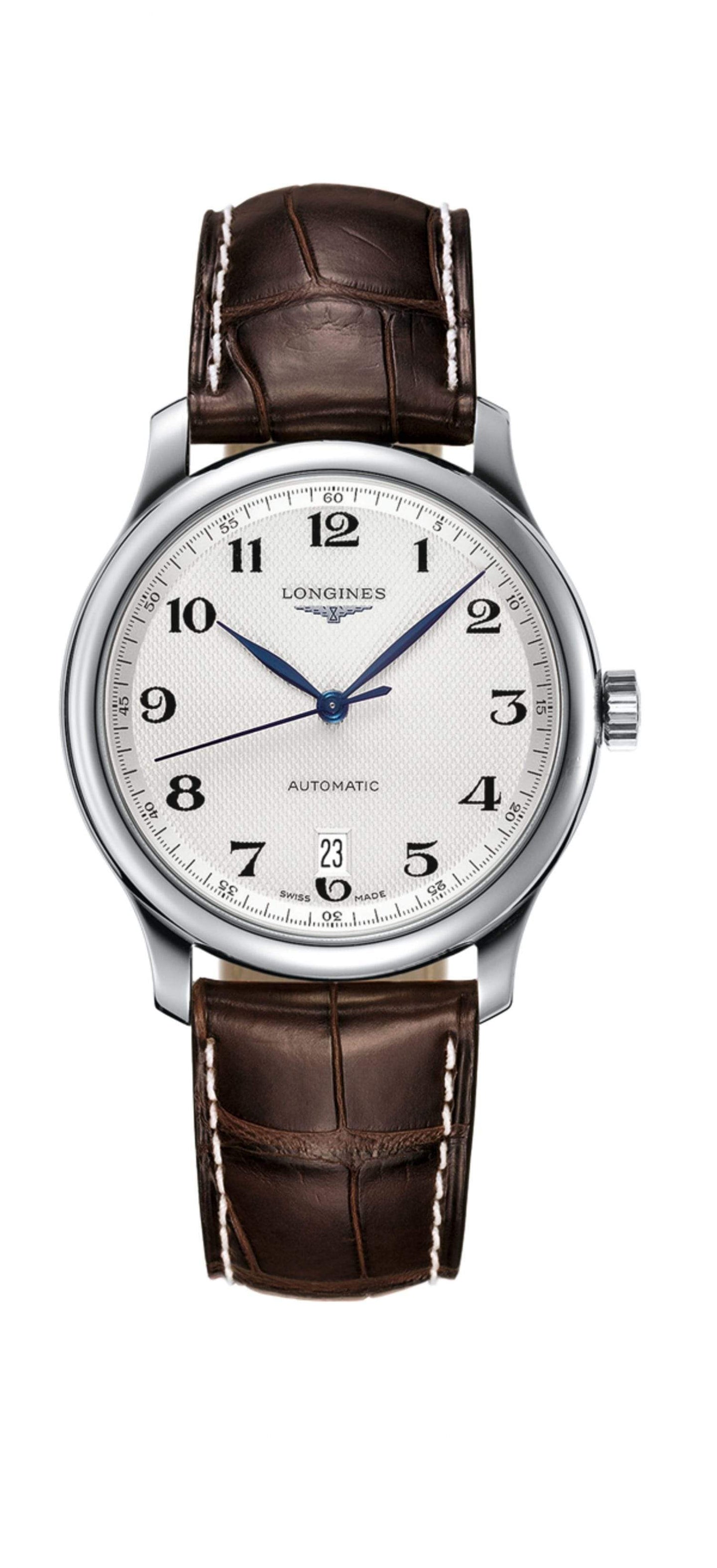 Longines MasterCollection 38mm Lederband braun