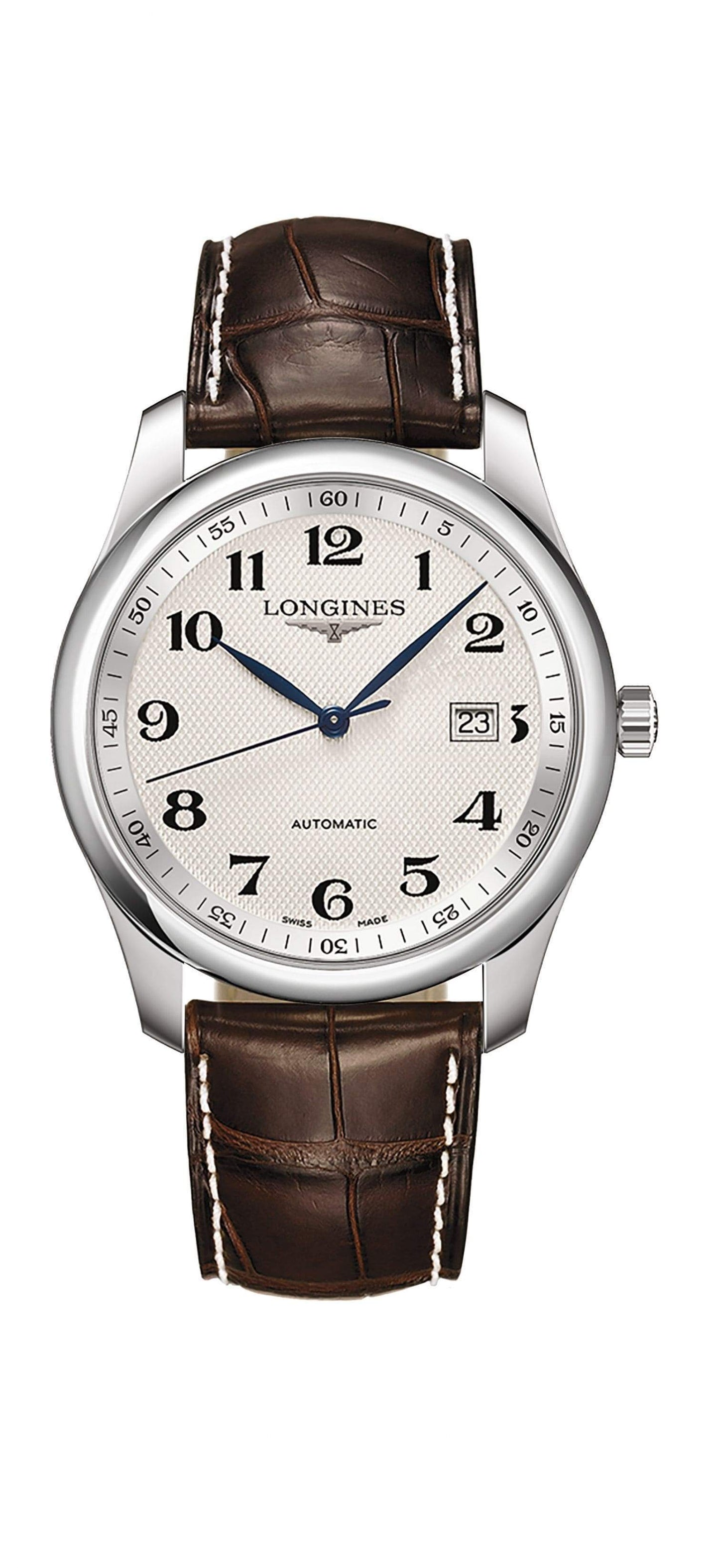 Longines MasterCollection Date 40mm Lederband