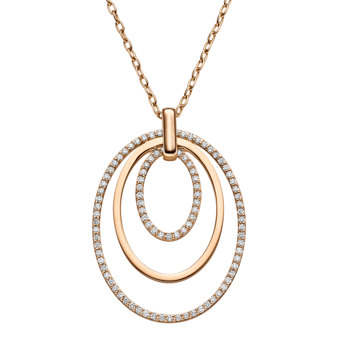 Santa Rhei Anhänger in Roségold mit Brillanten