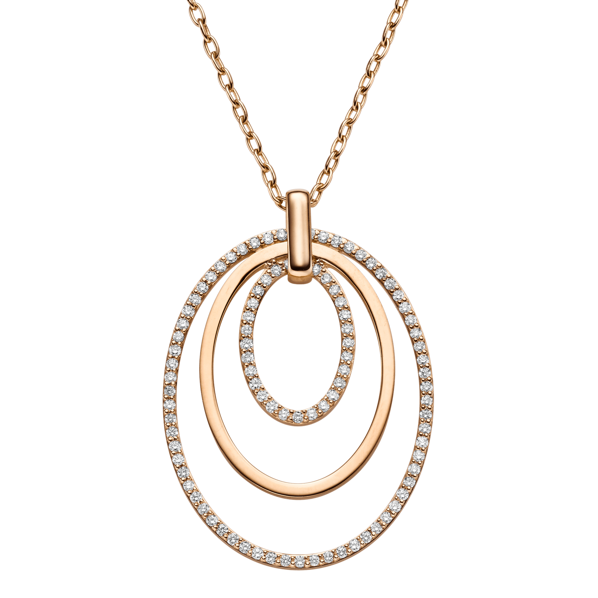 Santa Rhei Anhänger in Roségold mit Brillanten