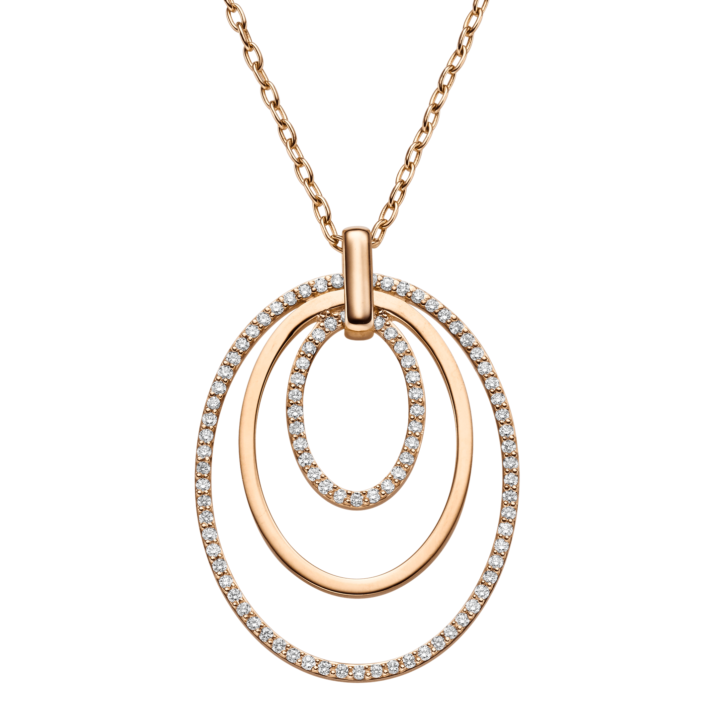 Santa Rhei Anhänger in Roségold mit Brillanten