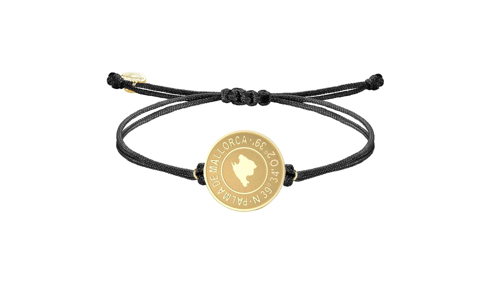 Koordinaten Armband Mallorca Gold Ocean Story