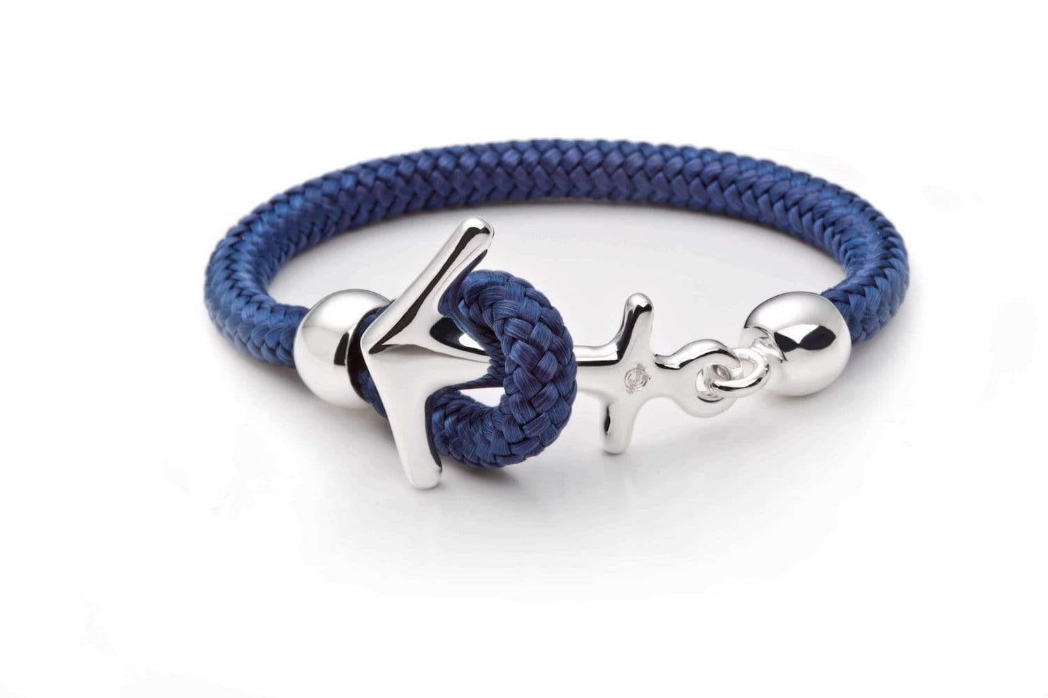 Blaues Anker Armband