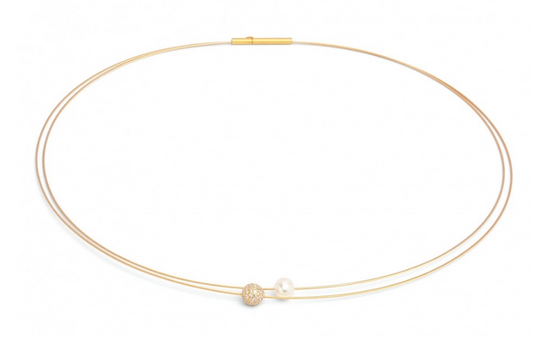 Juwelier Krebber Mönchengladbach - Rheydt Bernd Wolf Collier Schmuck Farbsteinschmuck  Halsschmuck Süsswasserperle Zirkonia