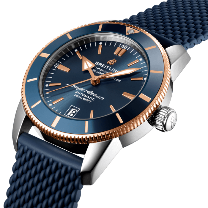Breitling - Superocean Heritage B20 Automatic 42 Edelstahl und 18 Karat Roségold